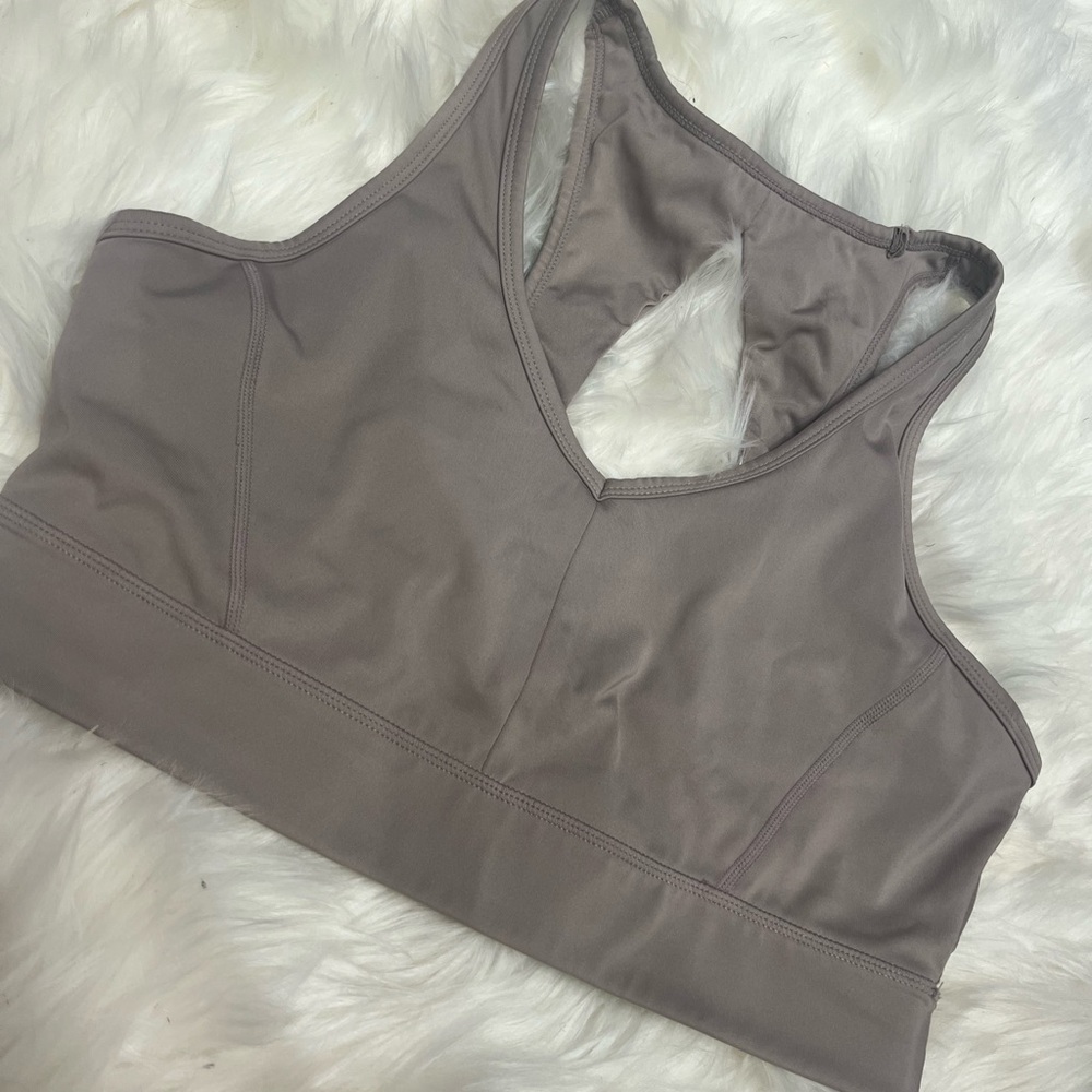 Calvin Klein Gray Sports Bra Intimates & Sleepwear